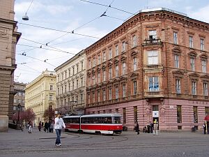 city centre of Brno