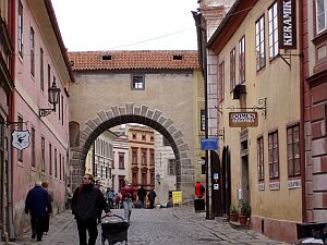 Historical Archway in Cesky Krumlov