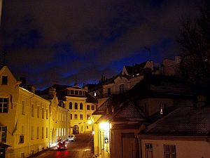 Tallinn at night has its charme as well