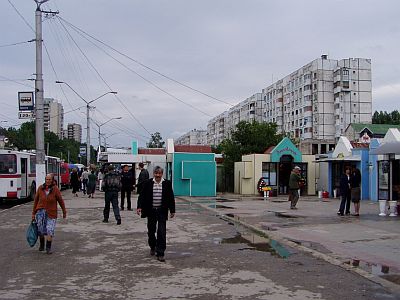 Balti: The main boulevard and residential area near the bus station