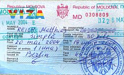 Moldovan Visa
