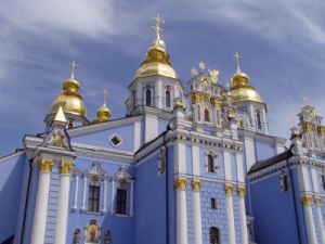One of Kiev's splendid monasteries