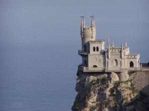 Swallow's Nest Castle at the Black Sea