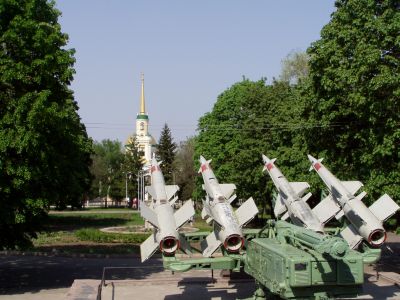 Dnepropetrovsk: I wonder if it's coincidence that the rockets are aimed at the church