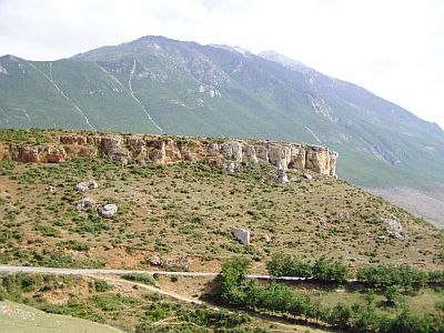 Surroundings of Kukes