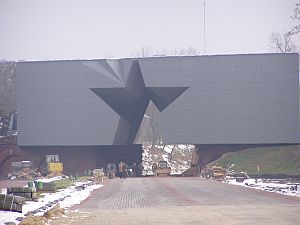 Entrance to the large fortress of Brest