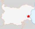 Location of Burgas