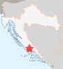 Location of Split