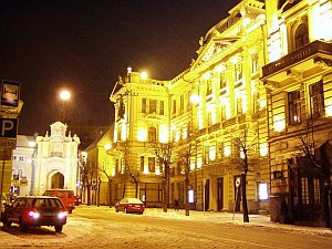 Vilnius at night is worth a walk