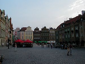 The large Old Market Square in the centre