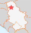 Location of Novi Sad