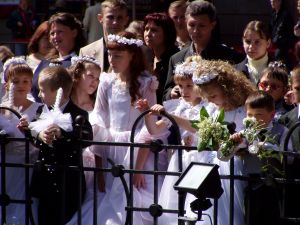 A flock of little angels in Lvov