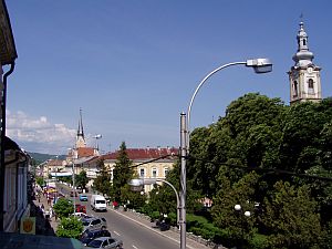 The beautiful centre of town, Sighet