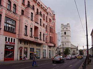 A church without the top in Debrecen