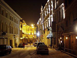 Vilnius at night